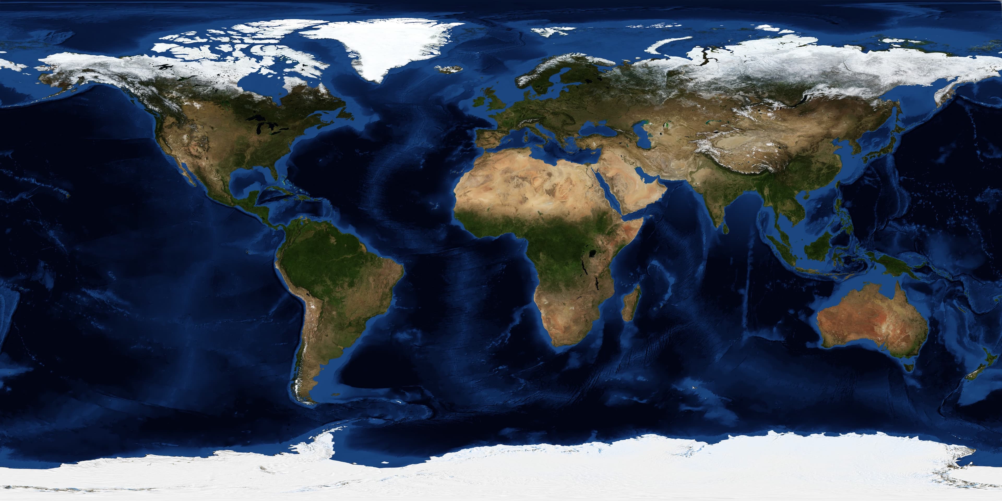 World Map Background