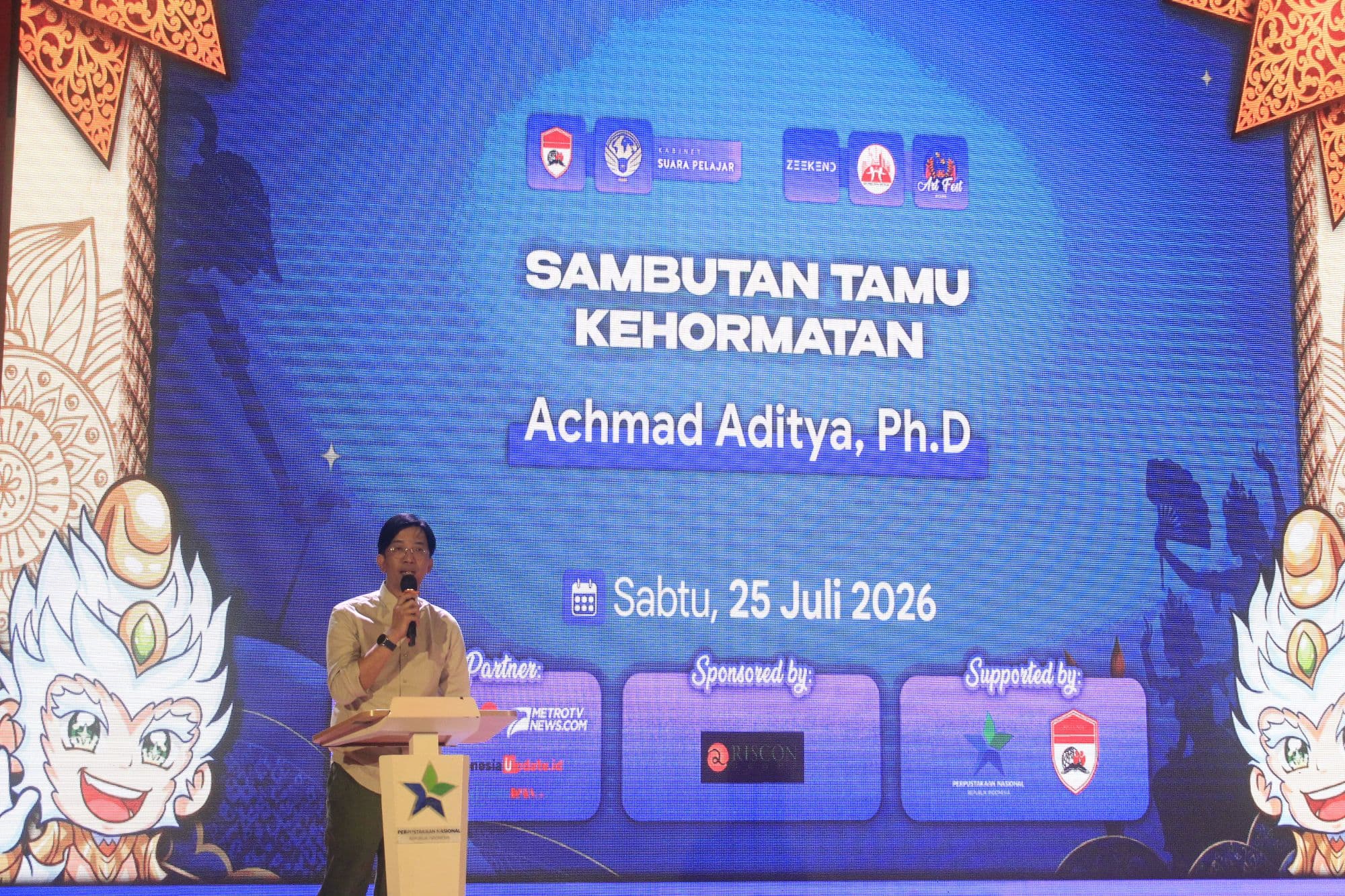 Art Fest 2026 Jadi Ruang Generasi Muda Gaungkan Budaya Indonesia ke Panggung Dunia