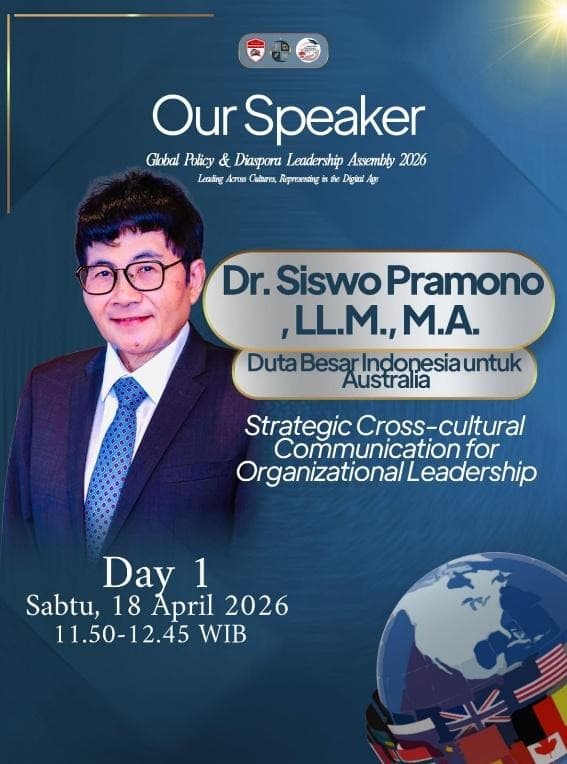 Direktorat PERPORA Dukung Global Policy & Diaspora Leadership Assembly 2026 bersama Direktorat PPI Institut